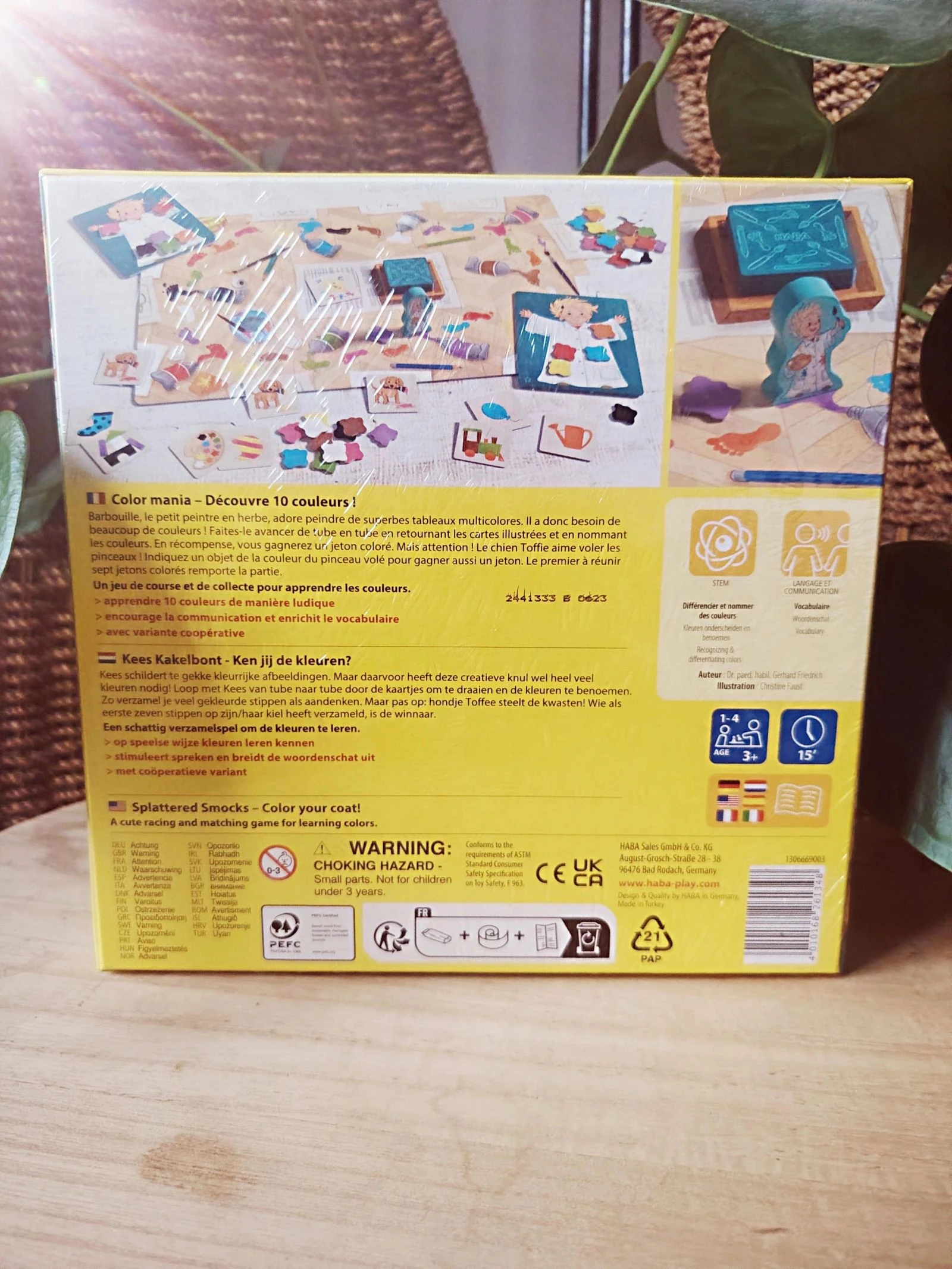 Jeux color mania Haba  – photo 3
